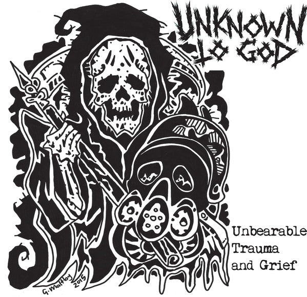 Unknown To God : Unbearable Trauma And Grief (7", Whi)