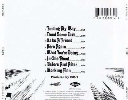 Rush : Rush (CD, Album, RE, RM)