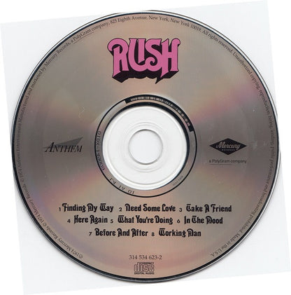 Rush : Rush (CD, Album, RE, RM)