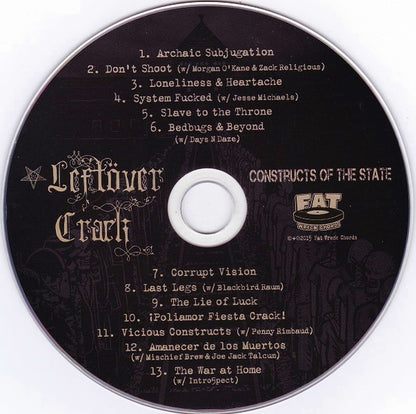 Leftöver Crack : Constructs Of The State (CD, Album)