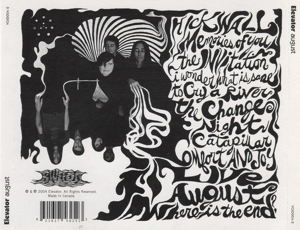 Elevator (3) : August (CD, Album)