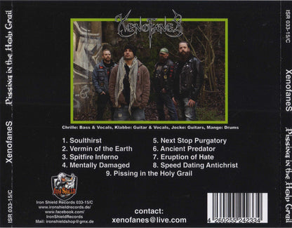 Xenofanes : Pissing In The Holy Grail (CD, Album)