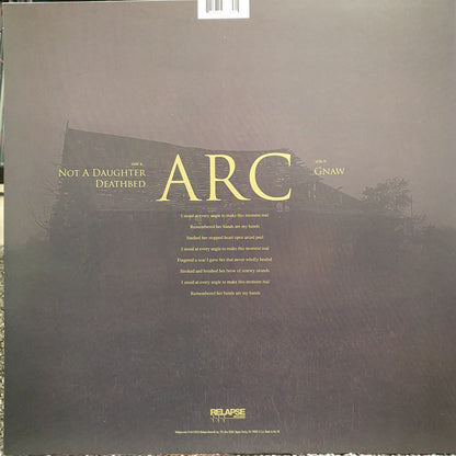 Agoraphobic Nosebleed : Arc (12", EP, Ltd, Whi)