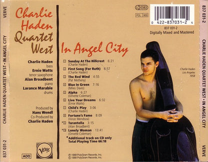 Charlie Haden Quartet West : In Angel City (CD, Album)