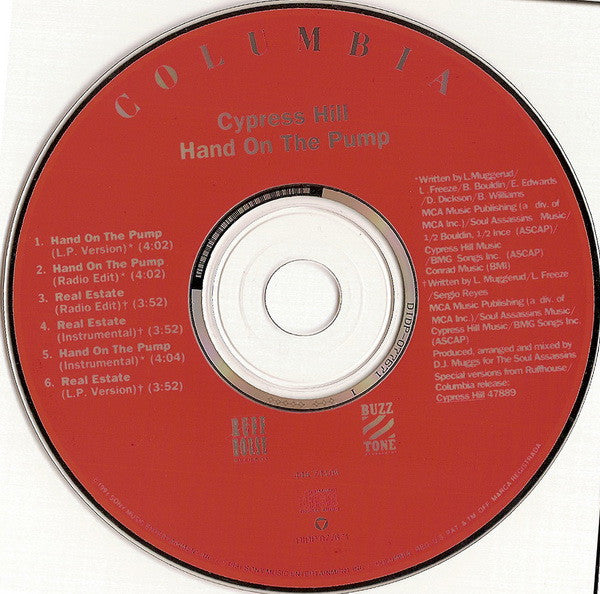 Cypress Hill : Hand On The Pump (CD, Maxi)