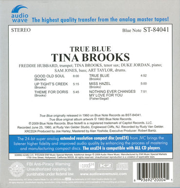 Tina Brooks : True Blue (XRCD, Album, RE)