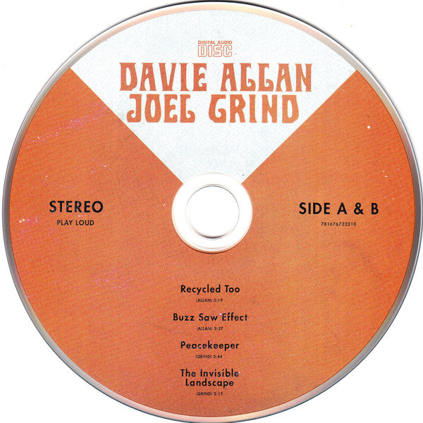 Davie Allan / Joel Grind : Split (CD)
