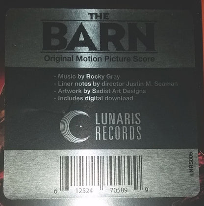 Rocky Gray : The Barn (Original Motion Picture Score) (LP, Album, Ora)