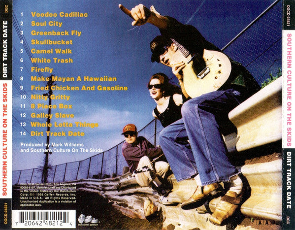 Southern Culture On The Skids : Dirt Track Date (CD, Album, DAD)