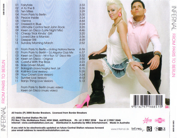 Infernal : From Paris To Berlin (Australian Tour Edition) (CD, Album, RE + CD, Enh, RE)