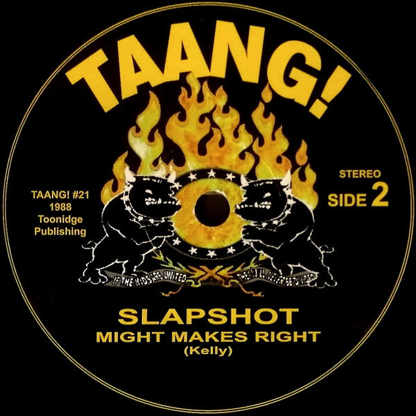 Slapshot : Same Mistake / Might Makes Right (7", RE)