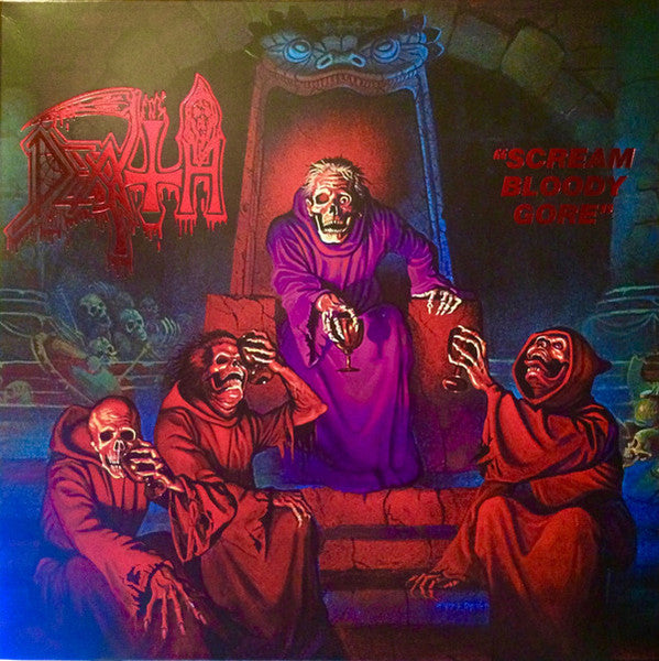 Death (2) : Scream Bloody Gore (LP, Album, Ltd, RE, RM, Whi)