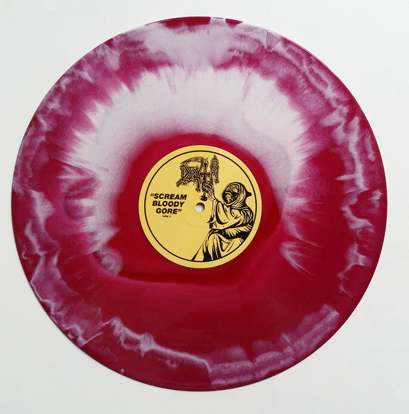 Death (2) : Scream Bloody Gore (LP, Album, Ltd, RE, RM, Whi)