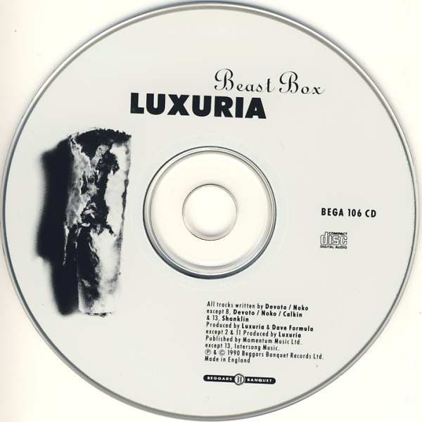 Luxuria : Beast Box (CD, Album)