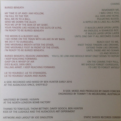 Sievehead : Buried Beneath (7", Single, Ltd)