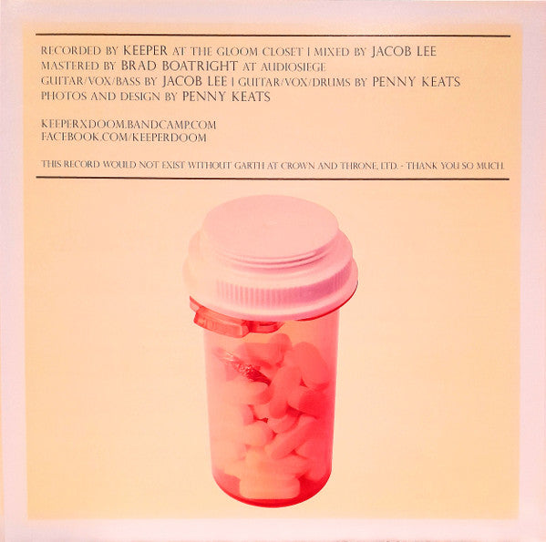 Keeper (2) : The Space Between Your Teeth (LP, Album, Cle)