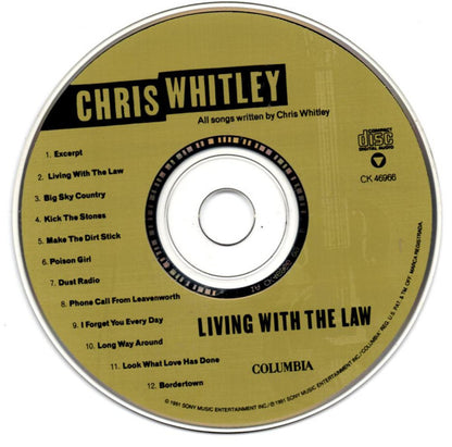 Chris Whitley : Living With The Law (CD, Album, Pit)