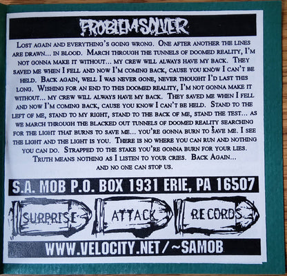 Problem Solver Revolver : Winner Takes All (CD, EP, Car)