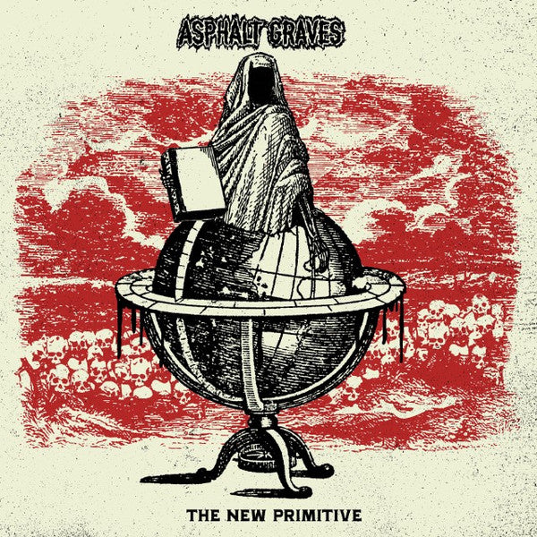 Asphalt Graves : The New Primitive (LP, Album, Red)