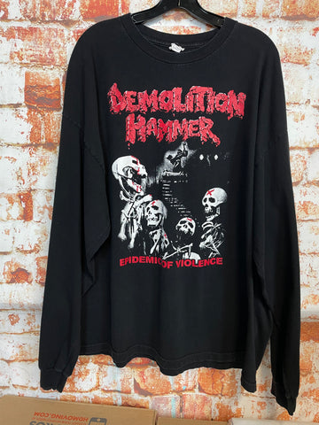 Demolition Hammer, used band shirt (3XL)