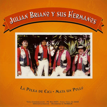 Julian Briano Y Sus Hermanos / Rocket From The Crypt : La Polka De Cici / Lumps (7", W/Lbl)