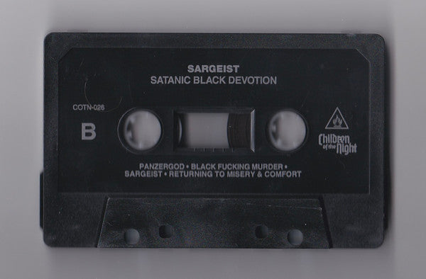 Sargeist : Satanic Black Devotion (Cass, Album, Ltd, RE)
