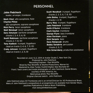 John Fedchock New York Big Band : Like It Is (CD, Album)