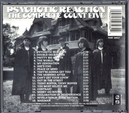 Count Five : Psychotic Reaction: The Complete Count Five (CD, Comp)