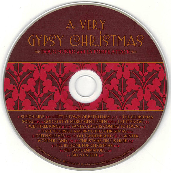 Doug Munro And La Pompe Attack : A Very Gypsy Christmas (CD, Album)