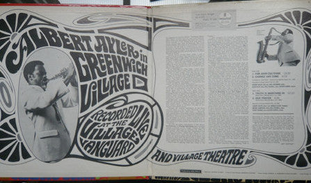 Albert Ayler : In Greenwich Village (LP, Album, Gat)