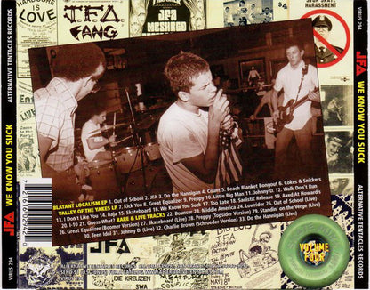 JFA* : We Know You Suck (CD, Comp)
