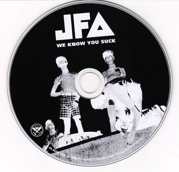 JFA* : We Know You Suck (CD, Comp)