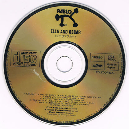 Ella* And Oscar* : Ella And Oscar (CD, Album, RE)