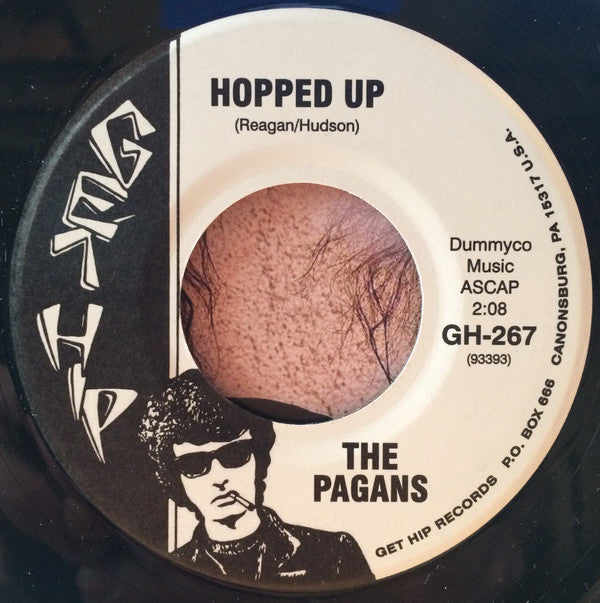 Pagans : Hopped Up b/w Nowhere Girl (7", Single, Ltd)
