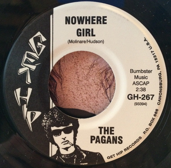 Pagans : Hopped Up b/w Nowhere Girl (7", Single, Ltd)