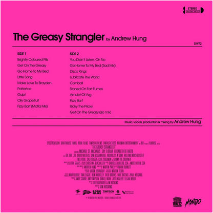 Andrew Hung : The Greasy Strangler (LP, Album, Ltd, Pin)