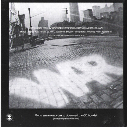 Eric Burdon & War : Eric Burdon Declares "War" (CD, Album, RE, RM)