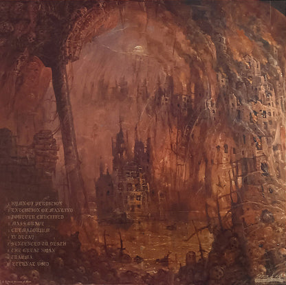 Hierophant (5) : Mass Grave (LP, Album, Ltd, Tra)