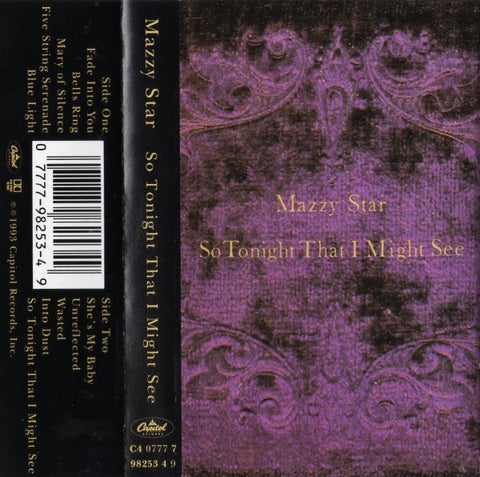 Mazzy Star : So Tonight That I Might See (Cass, Album, Dol)