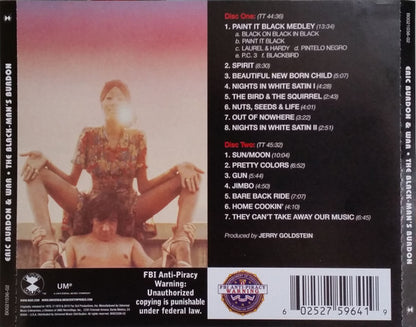 Eric Burdon & War : The Black-Man's Burdon (2xCD, RE)