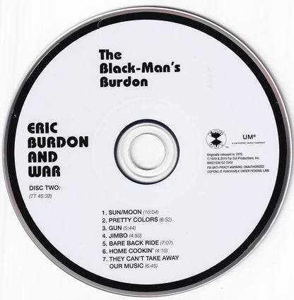 Eric Burdon & War : The Black-Man's Burdon (2xCD, RE)