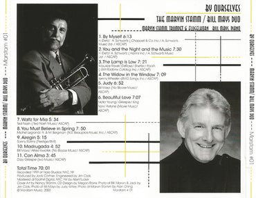 Marvin Stamm & Bill Mays : By Ourselves (CD, Album)