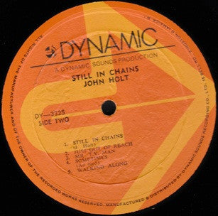 John Holt : Still In Chains (LP, Album, RE)