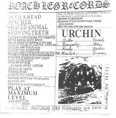 Urchin (4) : How To Make Napalm (7")