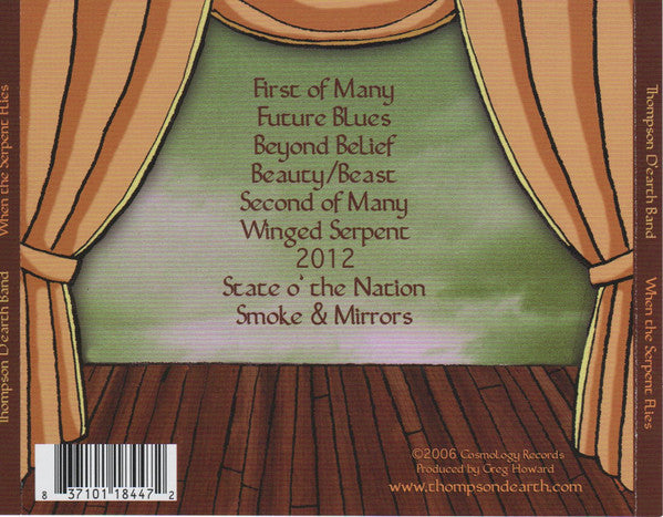 Thompson D'Earth : When The Serpent Flies (CD, Album)