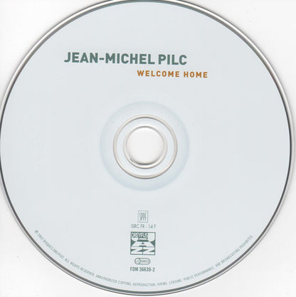 Jean-Michel Pilc Trio : Welcome Home (CD, Album)