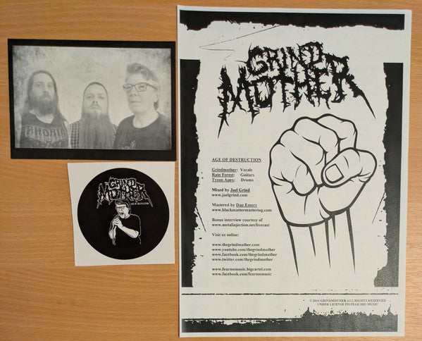 Grindmother* : Age Of Destruction  (LP, Album, Ltd, Num)