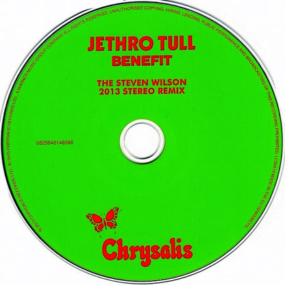 Jethro Tull : Benefit (The Steven Wilson 2013 Stereo Remix) (CD, Album, RE, Rem)