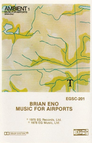 Brian Eno : Ambient 1 (Music For Airports) (Cass, Album)