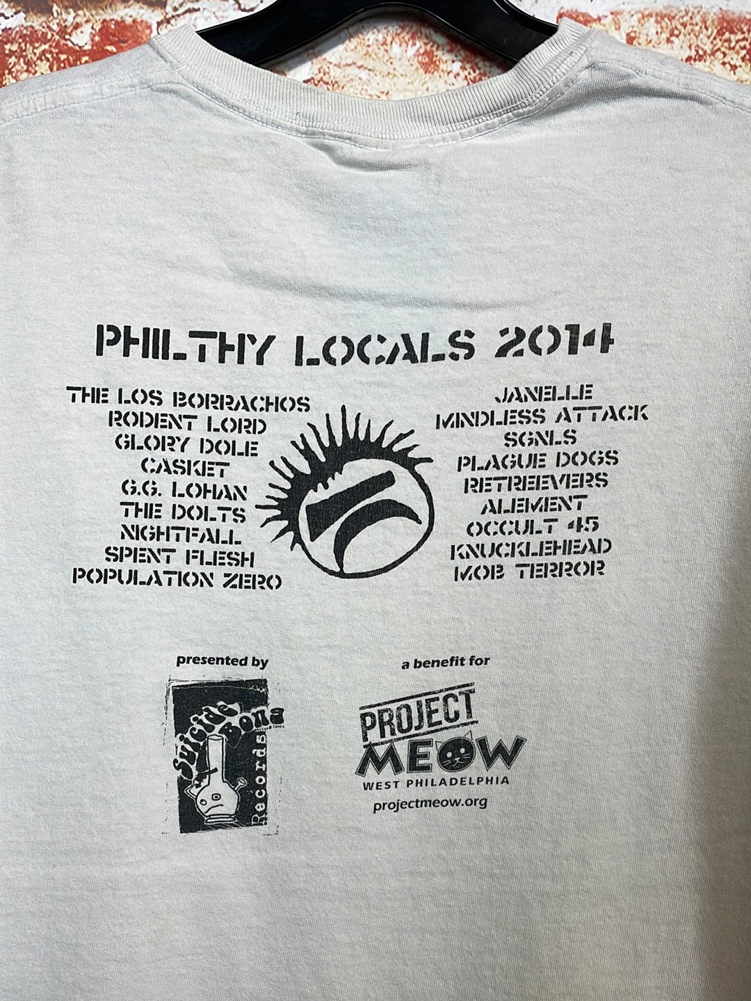 Philthy Locals 2014, used band shirt (M)